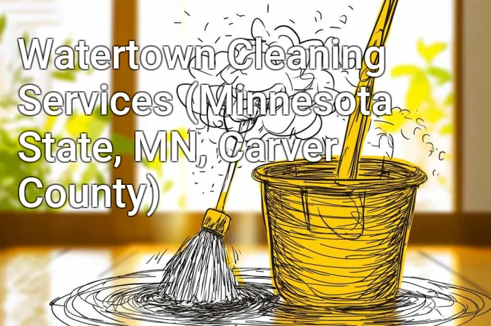 Watertown Cleaning Services (Minnesota State, MN, Carver County)