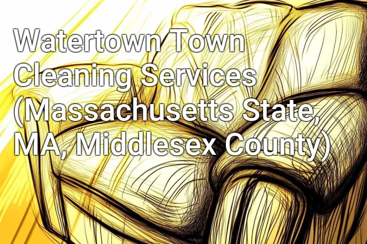 Watertown Town Cleaning Services (Massachusetts State, MA, Middlesex County)