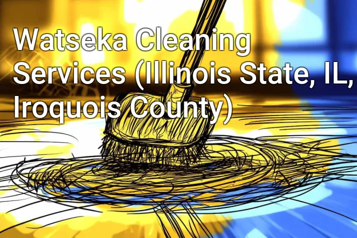 Watseka Cleaning Services (Illinois State, IL, Iroquois County)
