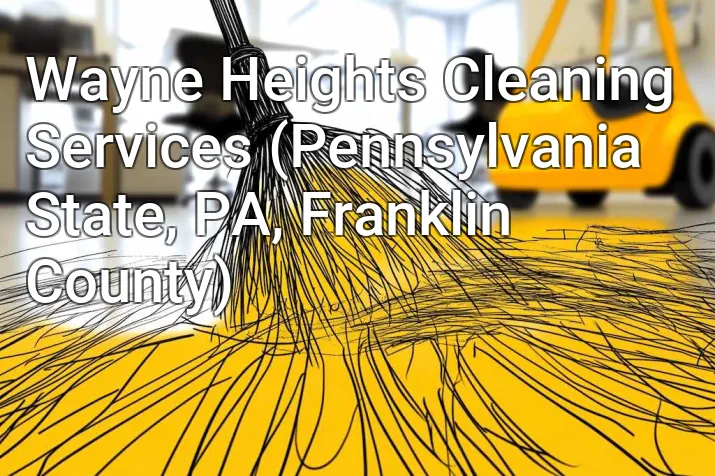 Wayne Heights Cleaning Services (Pennsylvania State, PA, Franklin County)