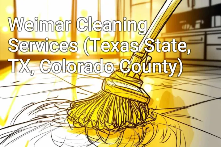 Weimar Cleaning Services (Texas State, TX, Colorado County)