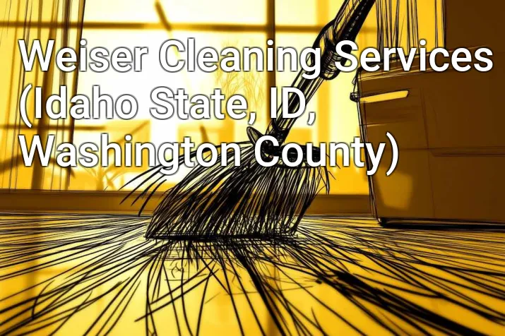 Weiser Cleaning Services (Idaho State, ID, Washington County)