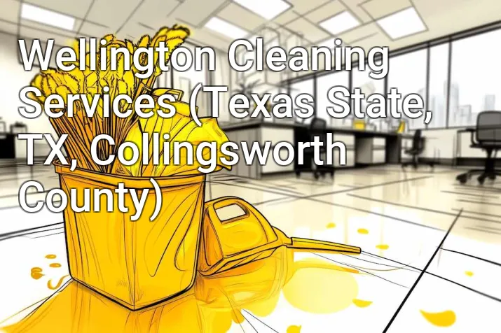 Wellington Cleaning Services (Texas State, TX, Collingsworth County)