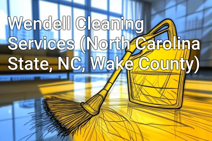 Wendell Cleaning Services (North Carolina State, NC, Wake County)