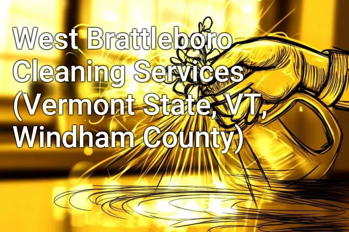 West Brattleboro Cleaning Services (Vermont State, VT, Windham County)