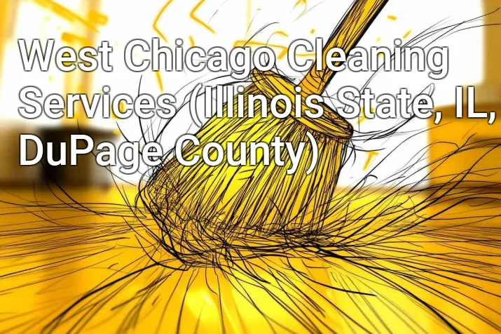 West Chicago Cleaning Services (Illinois State, IL, DuPage County)