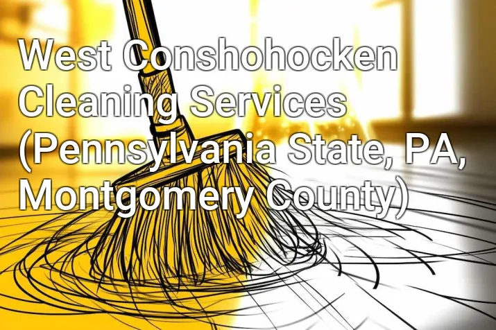West Conshohocken Cleaning Services (Pennsylvania State, PA, Montgomery County)