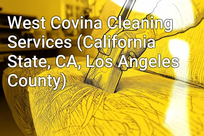 West Covina Cleaning Services (California State, CA, Los Angeles County)