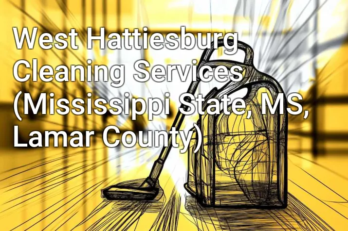 West Hattiesburg Cleaning Services (Mississippi State, MS, Lamar County)