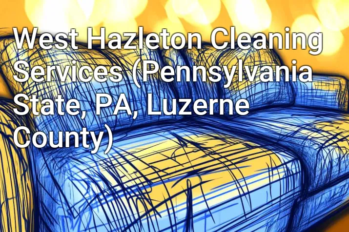 West Hazleton Cleaning Services (Pennsylvania State, PA, Luzerne County)