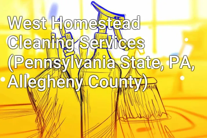 West Homestead Cleaning Services (Pennsylvania State, PA, Allegheny County)