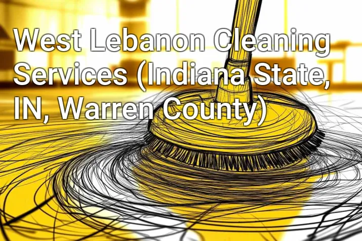 West Lebanon Cleaning Services (Indiana State, IN, Warren County)