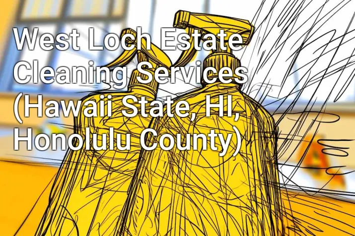 West Loch Estate Cleaning Services (Hawaii State, HI, Honolulu County)