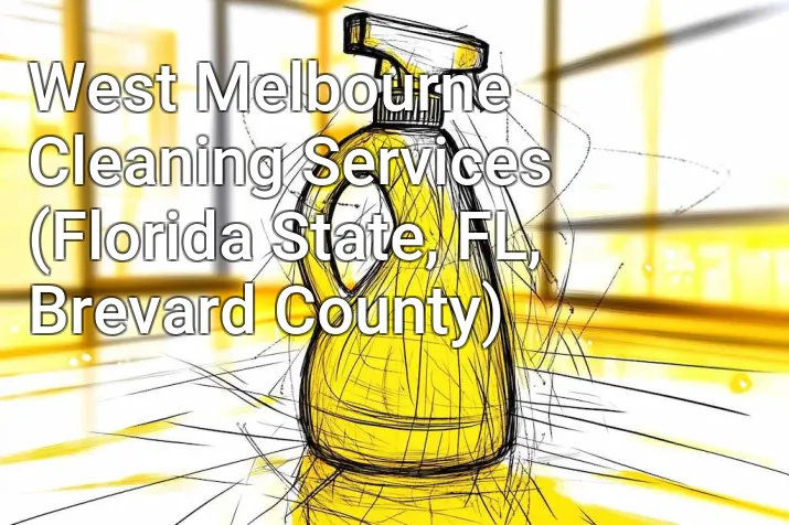 West Melbourne Cleaning Services (Florida State, FL, Brevard County)