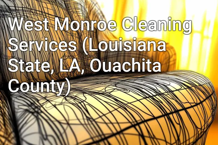 West Monroe Cleaning Services (Louisiana State, LA, Ouachita County)