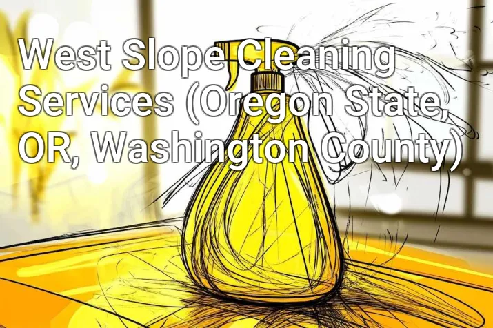 West Slope Cleaning Services (Oregon State, OR, Washington County)