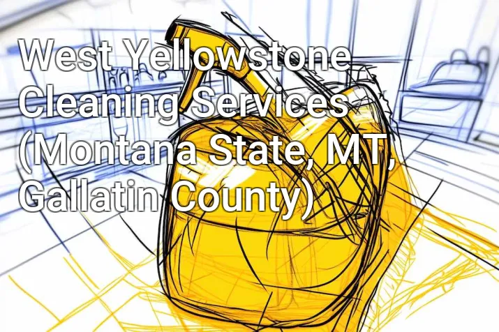 West Yellowstone Cleaning Services (Montana State, MT, Gallatin County)