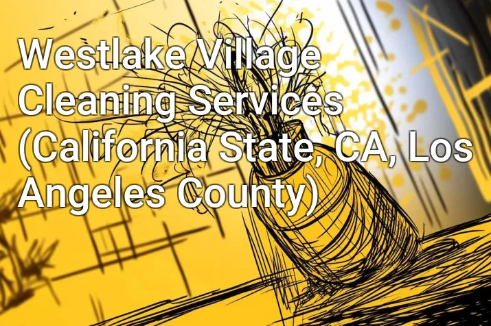 Westlake Village Cleaning Services (California State, CA, Los Angeles County)