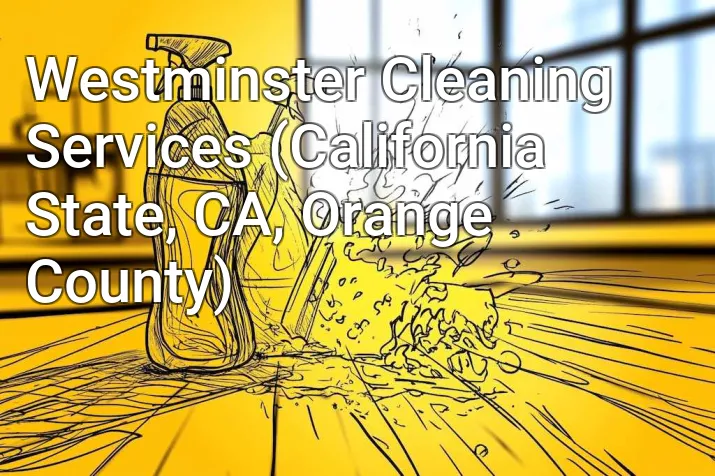 Westminster Cleaning Services (California State, CA, Orange County)