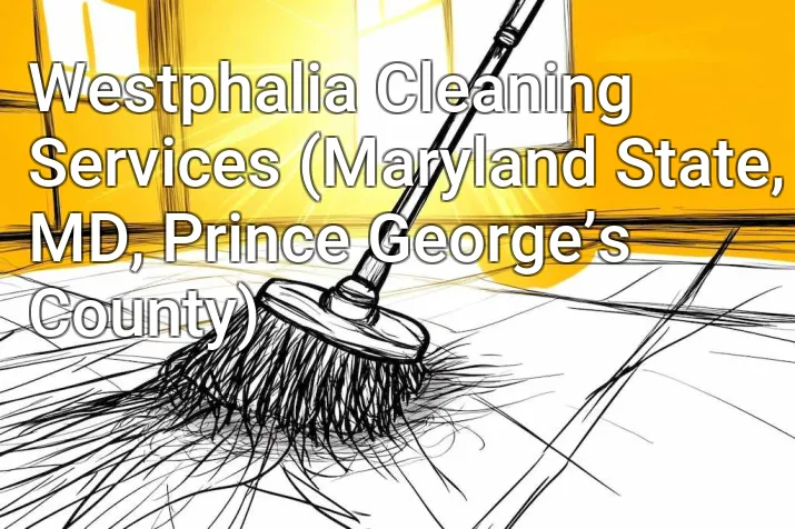 Westphalia Cleaning Services (Maryland State, MD, Prince George’s County)