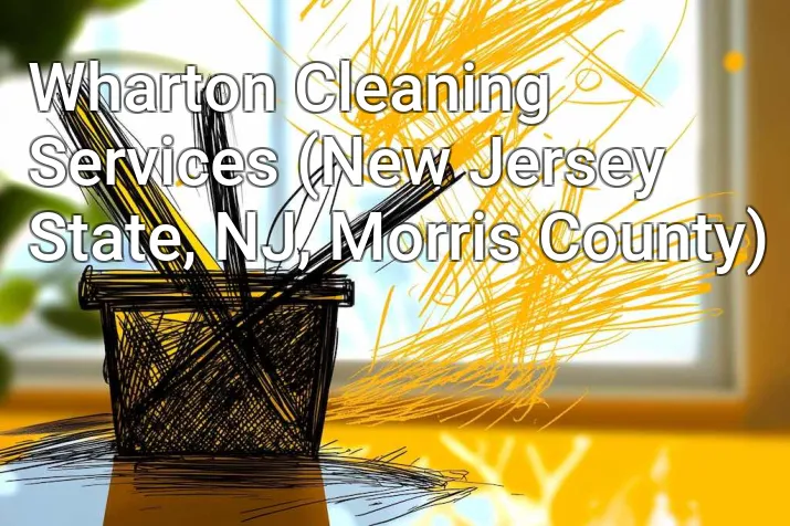 Wharton Cleaning Services (New Jersey State, NJ, Morris County)