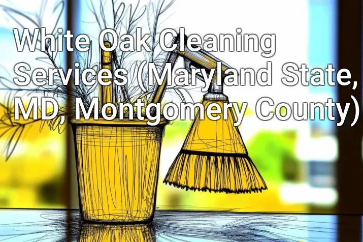 White Oak Cleaning Services (Maryland State, MD, Montgomery County)