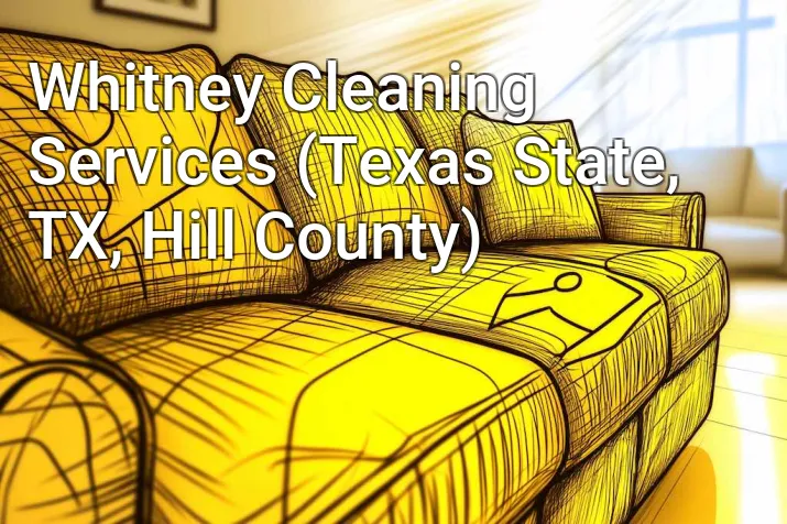 Whitney Cleaning Services (Texas State, TX, Hill County)