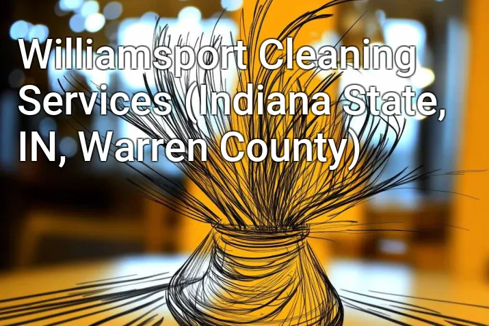 Williamsport Cleaning Services (Indiana State, IN, Warren County)