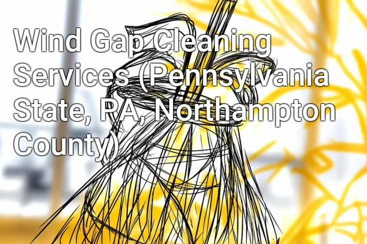 Wind Gap Cleaning Services (Pennsylvania State, PA, Northampton County)