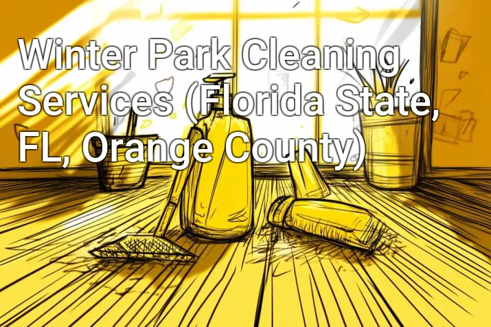 Winter Park Cleaning Services (Florida State, FL, Orange County)