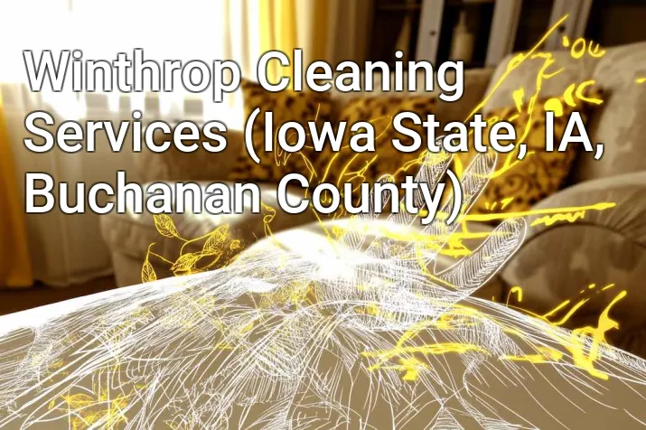 Winthrop Cleaning Services (Iowa State, IA, Buchanan County)