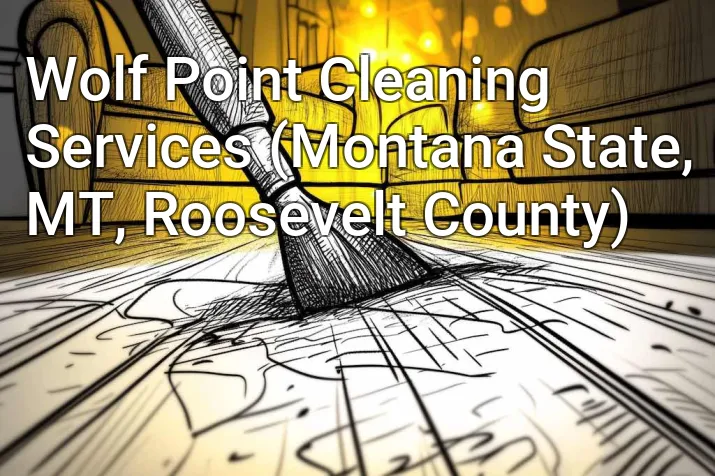 Wolf Point Cleaning Services (Montana State, MT, Roosevelt County)