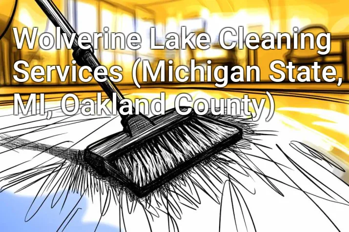 Wolverine Lake Cleaning Services (Michigan State, MI, Oakland County)