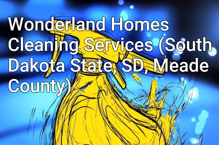 Wonderland Homes Cleaning Services (South Dakota State, SD, Meade County)