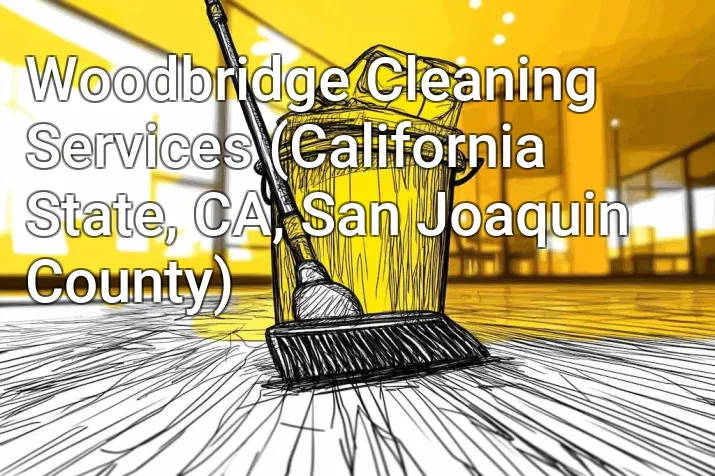 Woodbridge Cleaning Services (California State, CA, San Joaquin County)