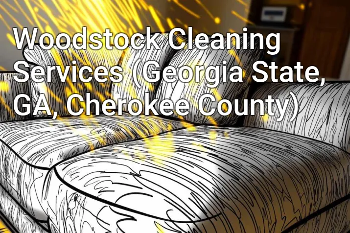 Woodstock Cleaning Services (Georgia State, GA, Cherokee County)
