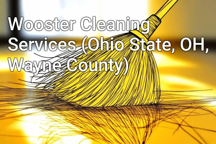 Wooster Cleaning Services (Ohio State, OH, Wayne County)
