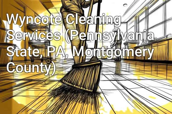 Wyncote Cleaning Services (Pennsylvania State, PA, Montgomery County)
