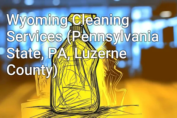 Wyoming Cleaning Services (Pennsylvania State, PA, Luzerne County)