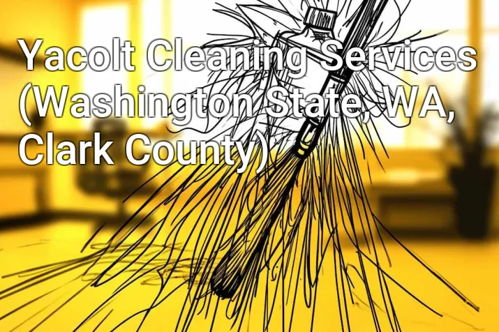 Yacolt Cleaning Services (Washington State, WA, Clark County)