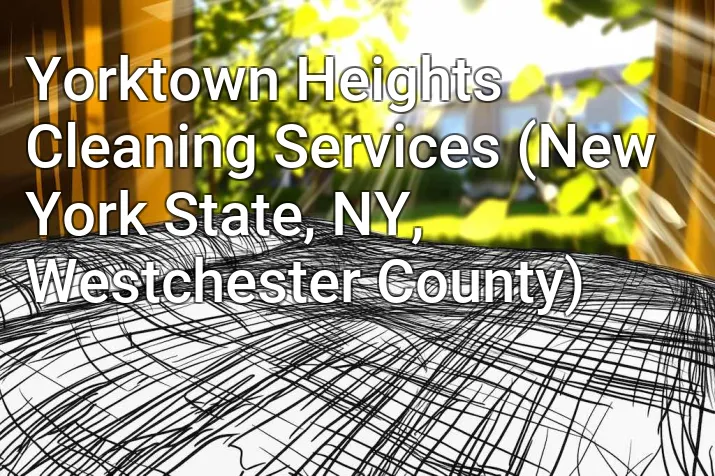 Yorktown Heights Cleaning Services (New York State, NY, Westchester County)