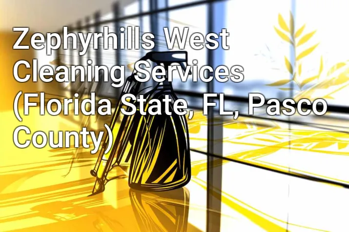 Zephyrhills West Cleaning Services (Florida State, FL, Pasco County)