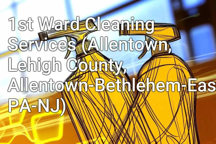 1st Ward Cleaning Services (Allentown, Lehigh County, Allentown-Bethlehem-Easton, PA-NJ)