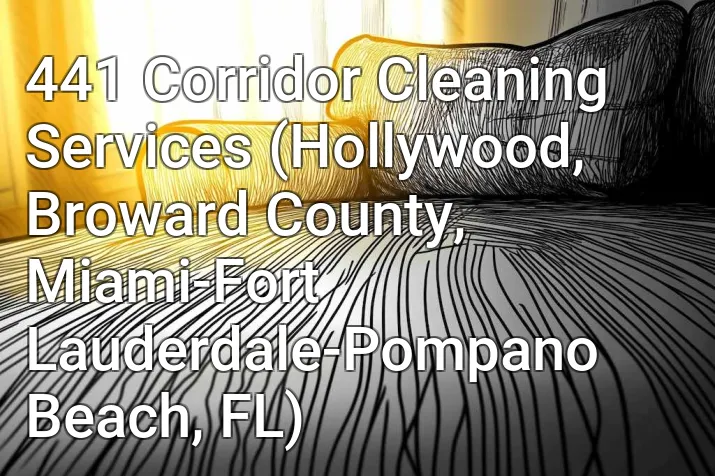 441 Corridor Cleaning Services (Hollywood, Broward County, Miami-Fort Lauderdale-Pompano Beach, FL)