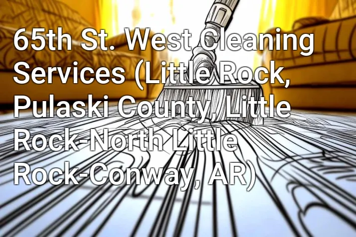 65th St. West Cleaning Services (Little Rock, Pulaski County, Little Rock-North Little Rock-Conway, AR)