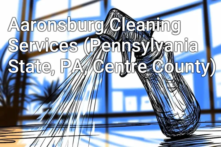 Aaronsburg Cleaning Services (Pennsylvania State, PA, Centre County)