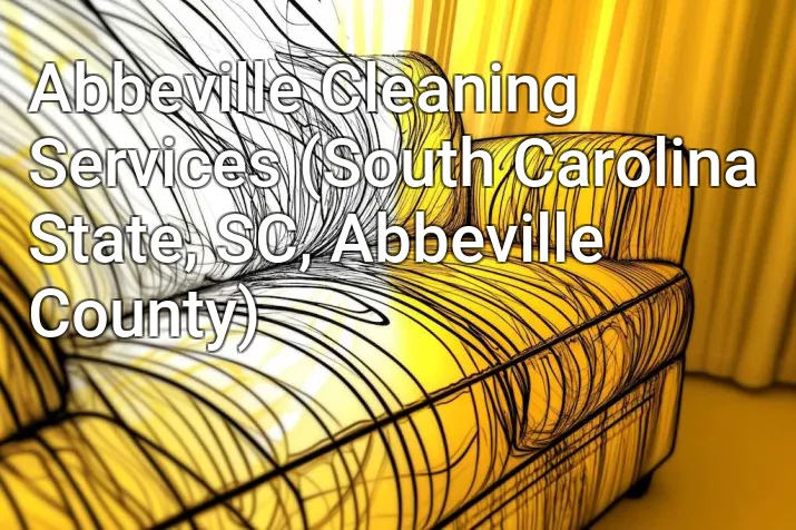 Abbeville Cleaning Services (South Carolina State, SC, Abbeville County)
