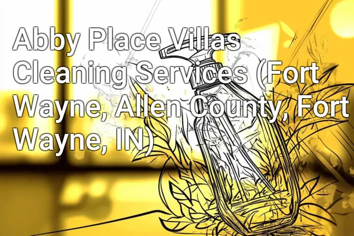 Abby Place Villas Cleaning Services (Fort Wayne, Allen County, Fort Wayne, IN)