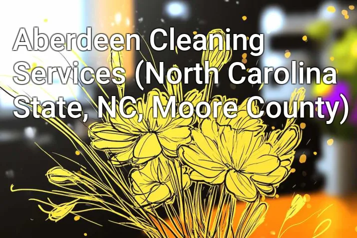 Aberdeen Cleaning Services (North Carolina State, NC, Moore County)