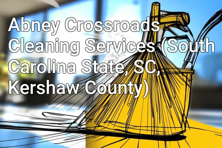 Abney Crossroads Cleaning Services (South Carolina State, SC, Kershaw County)